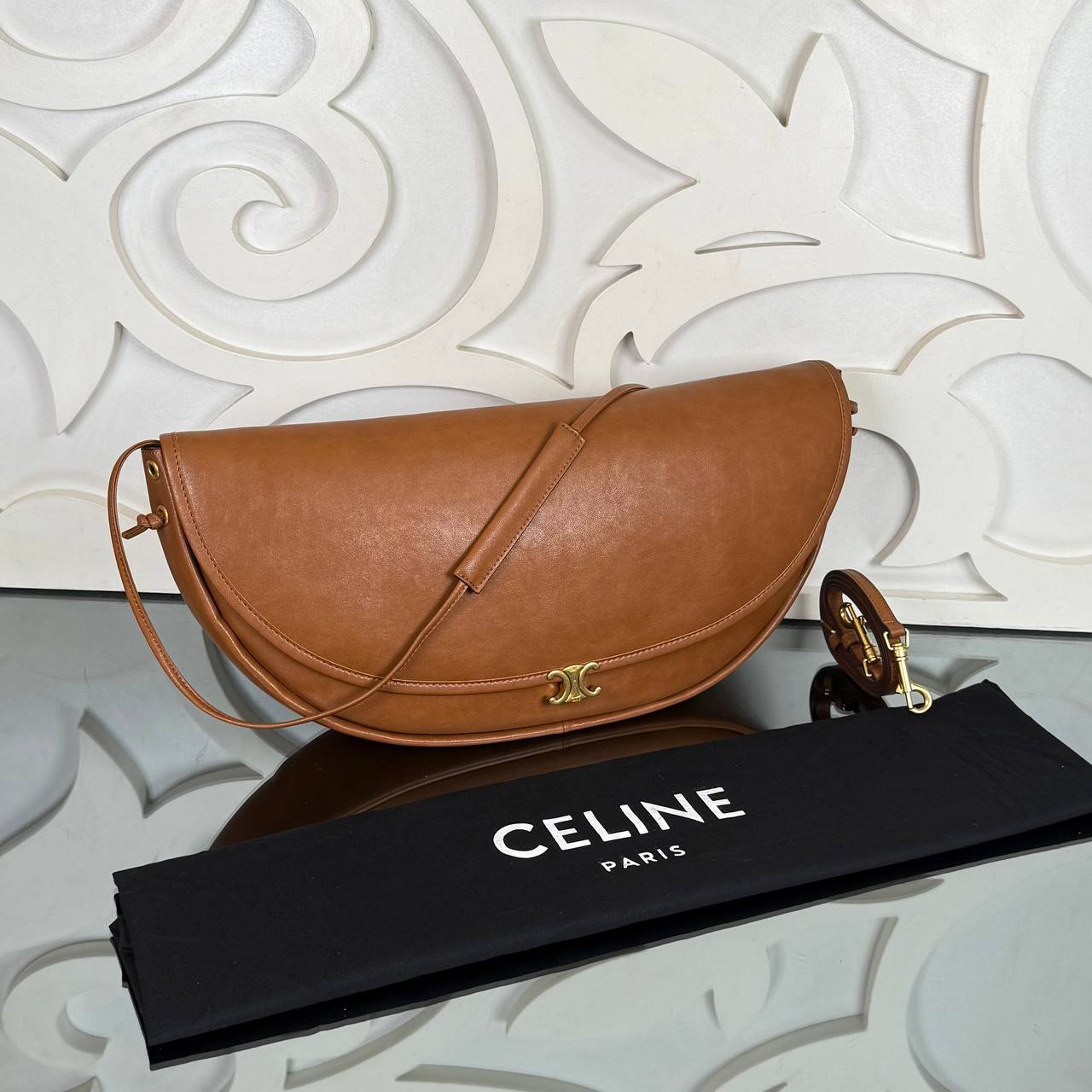 Celine Soft Triomphe Bag Large görsel 8