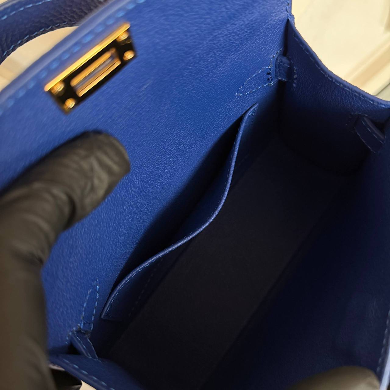 Hermes Kelly Bag 19 cm görsel 7