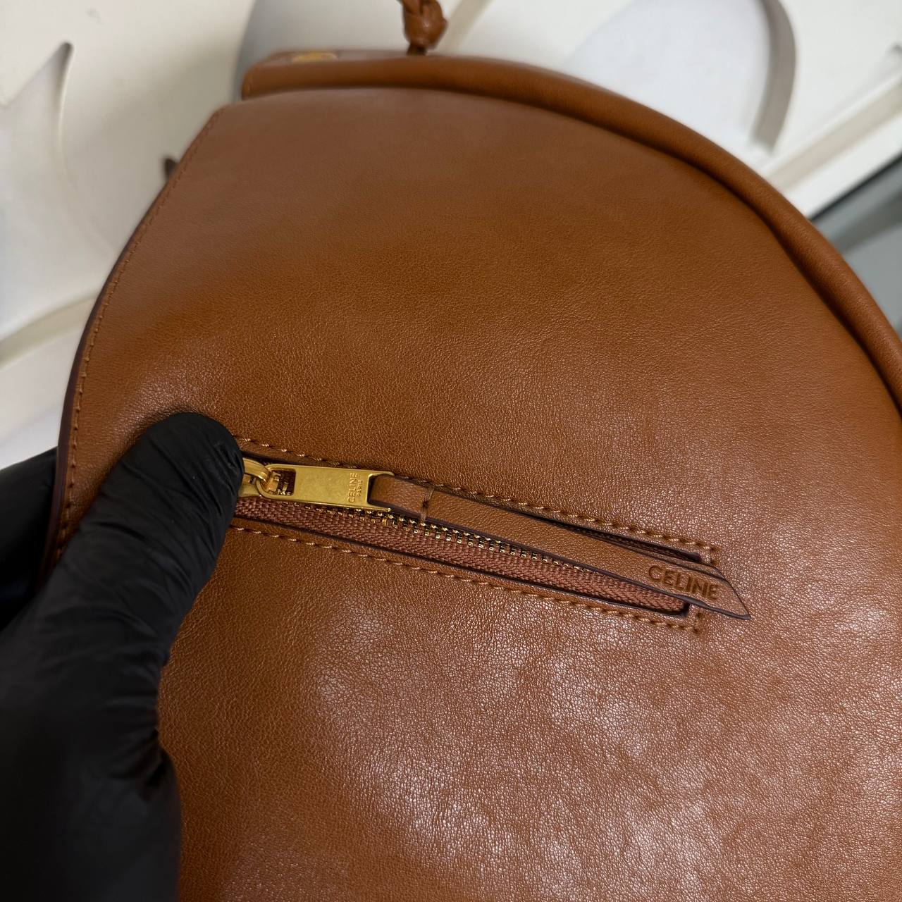 Celine Soft Triomphe Bag Large görsel 4