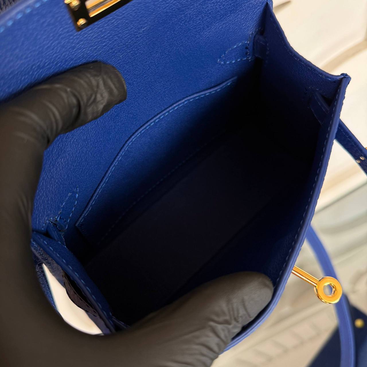 Hermes Kelly Bag 19 cm görsel 6