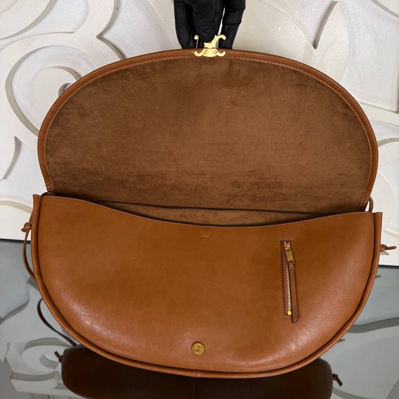 Celine Soft Triomphe Bag Large görsel 3