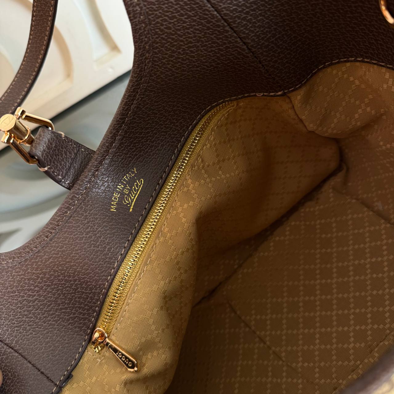 Gucci Mercato Tote Bag Small görsel 7